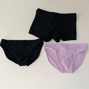 3 NEW ASOS MENS BATHING SUITS
